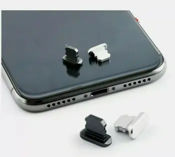 8 KOS Proti Prahu Plug Za iPhone 12 11 Pro XS Max X XR 12 mini iPad 5 6 7 8 air 2 3 4 Kovinski Proti Prahu Polnjenje Dock Plug Zamašek