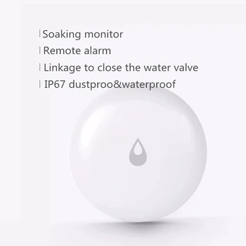Xiaomi Aqara IP67 Vodo nekaj minut potopite Senzor Zigbee Poplavne Vode Leak Senzor, Detektor Alarm Varnosti Namakanje Senzor Tropi Trgovina