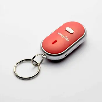 Mini Piščalka Anti Izgubil KeyFinder Alarm Denarnice Pet Tracker Smart Utripa Beeping Daljinsko Lokator Keychain Sledilnega Zakleniti Odkritelj + LED