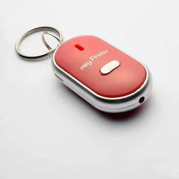 Mini Piščalka Anti Izgubil KeyFinder Alarm Denarnice Pet Tracker Smart Utripa Beeping Daljinsko Lokator Keychain Sledilnega Zakleniti Odkritelj + LED