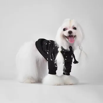 Pes Hoodies Luksuzna Oblačila za Pse, za Srednje Pse francoski Buldog Schnauzer Bombažne Stretch Pet Oblačila ZY2013