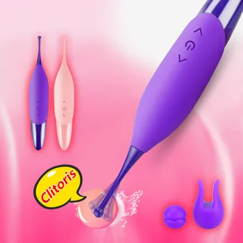 G Spot Vibrator Orgazem lizati Klitoris Stimulator Močan visoko frekvenco Sex Izdelki za Ženske Nastavek sex igrače za Odrasle