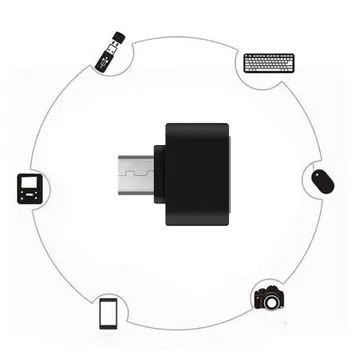 USB C OTG Hiter USB 3.0 v Tip C Adapter za MacbookPro Xiaomi Huawei Mini USB Adapter Tip-C OTG Kabel Pretvornik