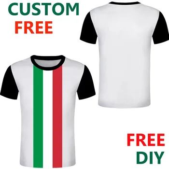 Italija Poletje Meri Moških Sport Italia Zastavo Tshirts italijanski Italiana Emblem Nogomet Tee Srajce Osebno TO \Oblačila
