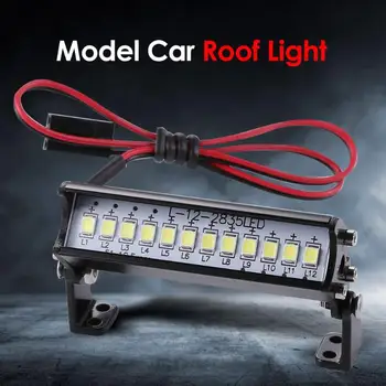 12 LED Višina Svetla Dome Luč Izdelati Proizvodnji Daljši Trajne Strehe Lučka za 1/10 RC Avto Model Univerzalne 55mm