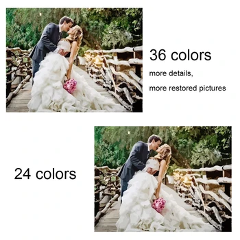 AZQSD DIY Unframe Foto Meri 24/36 Barve, Olje, Barvanje Z Številkami Za Poročni Portret Družine, Hišne Fotografije Darilo Na Platno