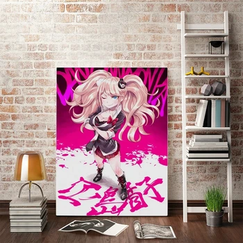 Wall Art Doma Apanese Anime Danganronpa Okoliških Dekoracijo Platno, Slike, Slike, HD Natisne Modularni Plakat Za Življenje Iba
