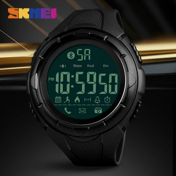 NOVI Moški Modni Pametno Gledati Nepremočljiva Pedometer Smartwatches Kalorij Bluetooth Watch reloj hombre zk30 SKMEI