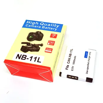 NB-11L NB11L Baterija Za Canon PowerShot A2300 A2400 A2500 A2600 A3400 A3500 A4000 JE ELPH 320 340 350 110 HS L10 245 265 155