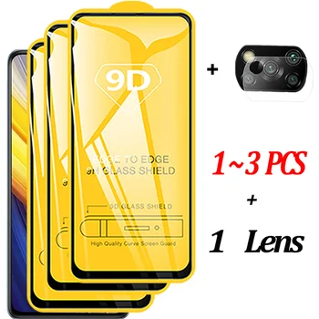 1~3PCS za Varovanje sluha Film Poco X3 Pro Stekla Za Xiaomi Poco X3 Pro M3 5G Poko X-3 NFC, Zaslon Patron Malo Poco X3 Pro F3 GT