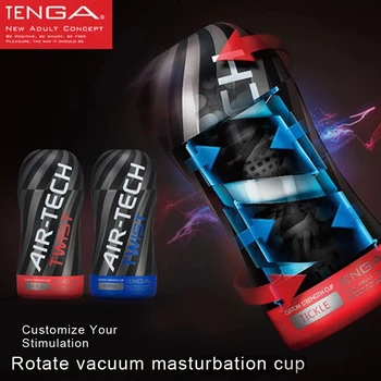 TENGA ZRAK-TECH TWIST Moški Masturbator Pokal, Realistična Vagina Analni Žep Muco Masturbator izdelke, povezane s spolnostjo, Adult Sex igračke za moške