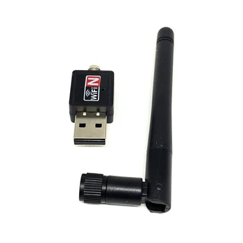 Mini Wifi Adapter 150Mbps 2dB Antena PC USB, Wi-fi Sprejemnik Brezžična Omrežna Kartica 802.11 b/n/g High Speed USB, Ethernet Lan