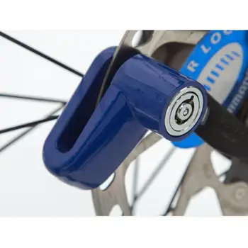Kakovost Antirust Aluminij Zlitine Bike Lock Alarm Varnost Nepremočljiva Kolo Zavore Disk Opozorila Zaklepanje Skuter Zaklepanje Kolesarske Opreme