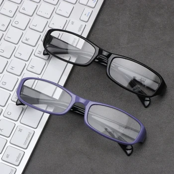1Pc Kvadratnih Obravnavi Očala Ženske Moški Smolo Lahki Presbyopic Očala Povečevalna Presbyopia Očala Dioptrije +1.00~+4.0