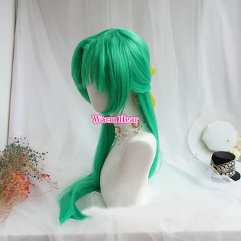 Higurashi no Naku Koro ni Sonozaki Shion 100 cm Zelena Styled Cosplay Toplotno Odporen Sintetičnih Las + lasulja skp