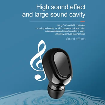 Nepremočljiva Bluetooth Brezžične Slušalke HD Stereo Šport Bluetooth Slušalke HIFI Stereo šumov Slušalke Čepkov