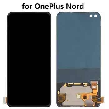 Zamenjava Za OnePlus Nord En Plus Z AC2001 AC2003 OnePlus 8 NORD 5G LCD-Zaslon na Dotik Skupščine Original Amoled