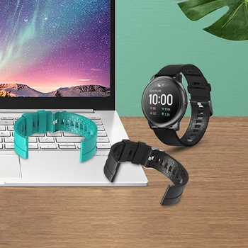 Pazi Band Mehko Zamenjava Silikonski 20 mm Smartwatch Zapestnica Manšeta za Xiaomi Haylou Sončne LS05