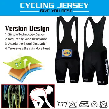 Pro Ekipe Quick Step Kolesarjenje Jersey Set za Moške Kratke Rokav Obleka črne Barve Maillot Ropa Ciclismo Uniformes MTB Cikel Oblačila