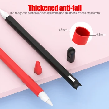 Silikonski Zamenjava Nasvet Primeru Za Apple Svinčnik 2 Zaslon Na Dotik, Pisalo Primeru Nib Zaščitni Pokrov Kože Za Apple Svinčnik