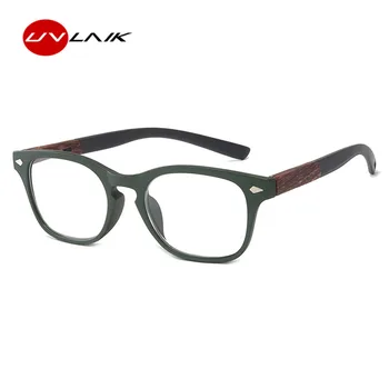 UVLAIK Moda za Ženske Obravnavi Očala Moških Retro Full Frame Recept Očala HD objektiv Presbyopia Očala Daljnovidnost Očala