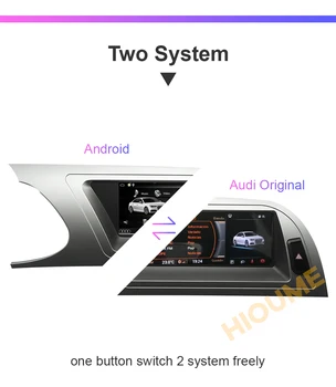 8core 4+64GB Android 9 avtoradio, Predvajalnik, GPS Navigacija za Audi A4 B8 2009-2016 z WIFI IPS Zaslon na Dotik BT 4G NAJ