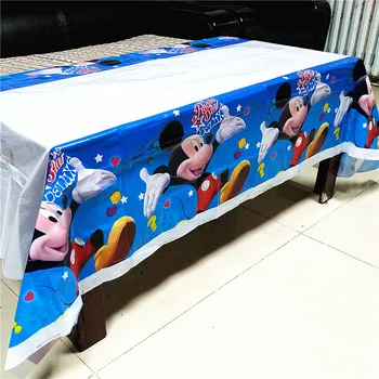 1pcs/veliko Mickey mouse prti otroci rojstni dan dobave Mickey tabela kritje rojstni dan dobave Mickey namizni prti