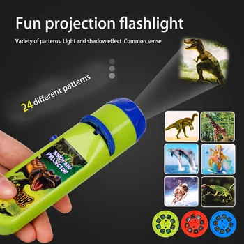 Projekcija Svetilka Otrok Projektor Svetlobe Dinozaver Prostor Živali Ocean Vzorec Projektor Igrače Baklo Spanjem Učenje, Zabavna Igrača