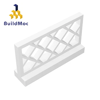 BuildMOC Združljiv Združuje Delcev 3185 Ograjo 1x4x2 Za Gradnjo Blokov, Deli DIY zgodba Izobraževalne Igrače darilo
