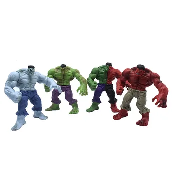 4pcs/set 12 cm Marvel Igrače Hulk Dejanje Slika Avengers Superheroj Hulk PVC Zbirateljske Model Igrače