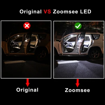 Zoomsee Canbus Notranjosti LED Za Toyota 4Runner 4WD 1989-2020 Vozila Notranja Žarnica Dome Zemljevid Branje Prtljažnik Strešni Svetlobe Avto Žarnice Kit