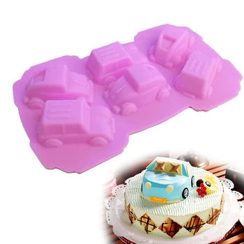 Silikonski Čokoladno Pecivo Plesni 3D Silikonski Kalup, Fondat Torto Plesni Cupcake Orodja Confeitaria Kuhinjski Pribor za Kuhanje Orodja
