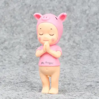 Novo Rojen Sonny Angel Srčkan Presence Božič Moose Serije Mini PVC figuric Zbirateljske Model Igrače, Lutke 8 cm