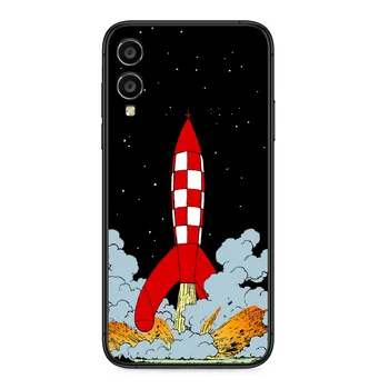 Francija Adventures of Tintin primeru Telefon Za Huawei Honor 6A 7A 7C 8 8A 8X 9 9 10 10i 20 Lite Pro Igra črno Nazaj Trend Lupini
