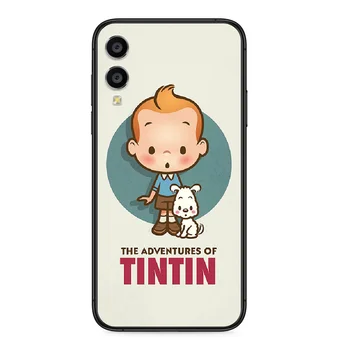 Francija Adventures of Tintin primeru Telefon Za Huawei Honor 6A 7A 7C 8 8A 8X 9 9 10 10i 20 Lite Pro Igra črno Nazaj Trend Lupini