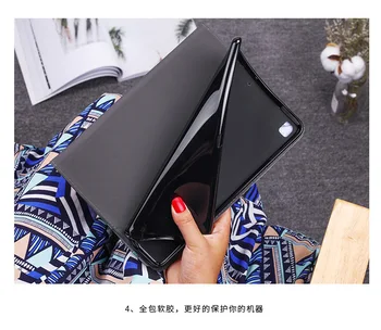 Japonski Anime Mehko Tablet Zaščitna torbica Za iPad Zraka 1 2 3 Mini 4 5 Pro 2017 2018 2019 2020 Pokrov