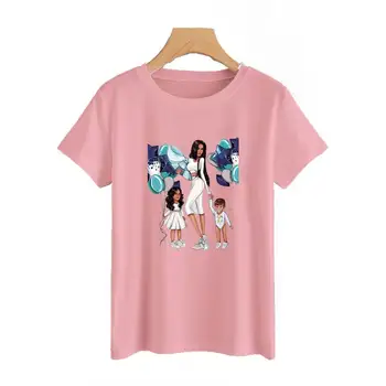 DIY Pribor Obliž Balon Družini Stranka Diy Termalnih Vroča Solza Nova Zasnova Toplotni Obliži Za Baby Girl T-Shirt Obleke