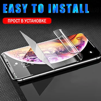 2PCS Polno Kritje Hydrogel Film Za iPhone 11 12 Pro XS Max mini Zaščitnik Zaslon Za iPhone SE 2020 XR X 7 6 6s 8 Plus Mehka Stekla