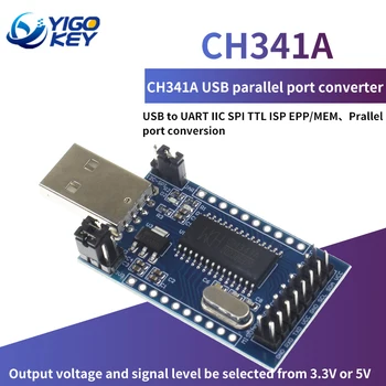 CH341A Programer USB na UART IIC SPI I2C Converter Vzporedna Vrata Pretvornik Kartičnega Poslovanja Indikatorska Lučka Odbor Modul