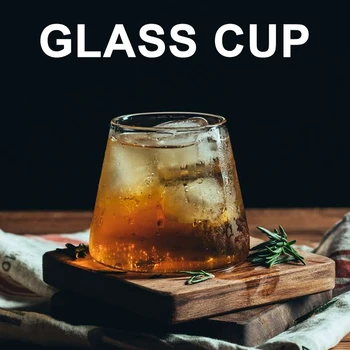 Stekleni pokal whisky čaj, vodo, vrč Cocktail Vodka, Žganje pivo kava stekla Japonski slog vina mešalniku skodelice Pregleden strel očala
