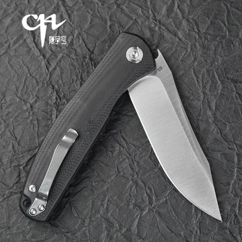 CH 3516 G10 Black Lov Fiksno Rezilo Zunanji Žep Folding Nož samoobrambe Preživetje Noži D2 Jekla Treking Kit 2021 Nova