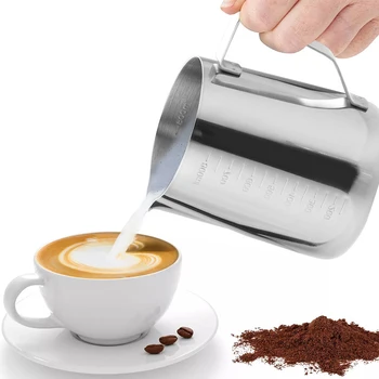 Iz nerjavečega Jekla, Kava Espresso Vrč Barista Obrti Kava Latte Penjenje Mleka Jug 350/550ML