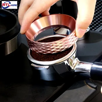 NOVO 51/53/58mm Odmerjanja Obroč s magnetni Filter za Varjenje Skodelico Kave v Prahu Espresso Orodje Vplivanja Portafilter