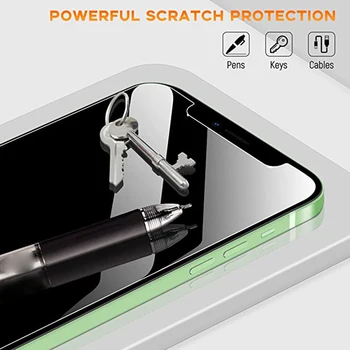 3Pcs Zaščitno Steklo Za iPhone 11 12 Mini Pro Max zaščitnik zaslon Kaljeno steklo Za iPhone 6 S 7 8 Plus X XR XS Max Stekla