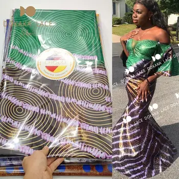2020 Maturantski Afriške Bazin Riche Čipke Tkanine Najnovejše Modne Jacquardske Bazena Riche Senegal Elegantne Ženske Poročno Obleko Čipke Materiala