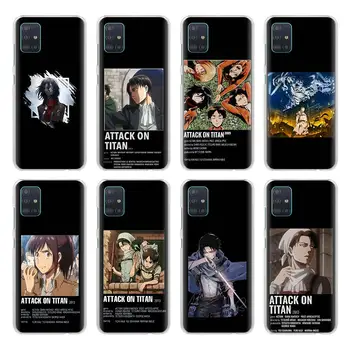 Anime Titans napad levi ackerman Primeru Telefon Za Samsung Galaxy M31 Primeru 6.4