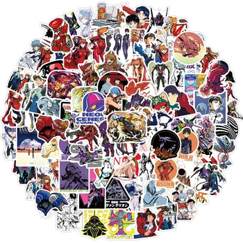 10/30/50/100 KOZARCEV Anime Evangelion Grafiti Nalepke Nepremočljiva DIY Kolo Potovalne Prtljage Kitara Risanka Nalepke Nalepke Otrok Darila