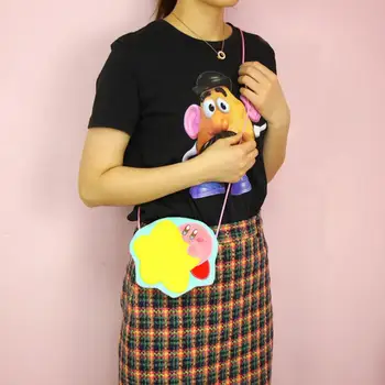 Kawaii Kirby Plišastih Igrač Hand Bag 3 Slogi Risanka Zvezda Kirby Srčkan Lutka Kovanec Torbici Messenger Bag Plišastih Igrač za Dekleta Darilo za Rojstni dan