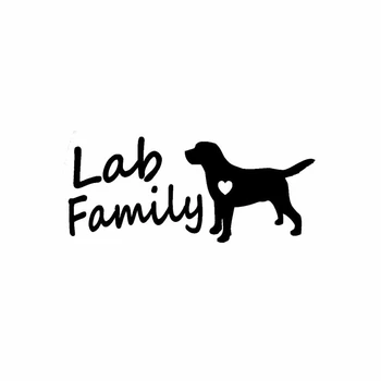 Lab Družino Labrador Pes Labradoodle Darilo Avto Nalepke Avtomobile, Motorna Kolesa Dodatki Zunanjost Vinilne Nalepke