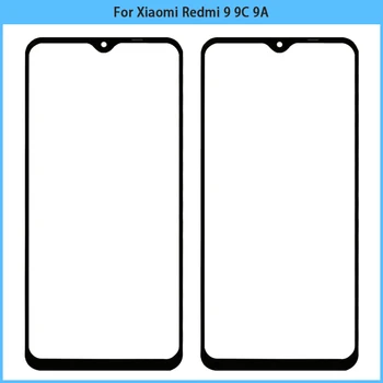 Novi zaslon na Dotik, Za Xiaomi Redmi 9 9C, Zaslon na Dotik, Sprednji Plošči Zunanje Steklo Objektiv Za Redmi 9A LCD Zamenjava sprednjega Stekla
